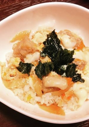 いっぺんに作る親子丼-レシピのメイン写真