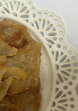 満腹度たかしくん豚肉の生姜焼き-レシピのメイン写真
