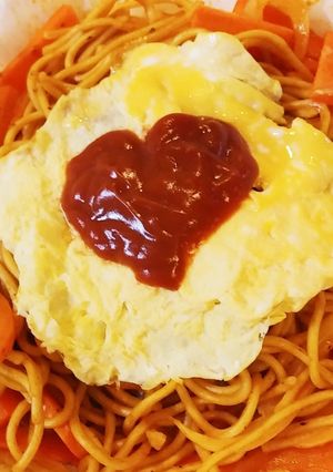 ナポリタン風焼きそば-レシピのメイン写真
