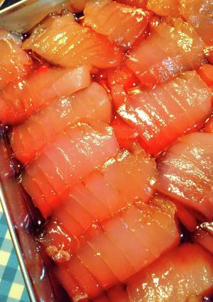 びんちょう鮪の漬け(*^O^*)♪-レシピのメイン写真