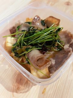厚揚げと豚バラ肉のピリ辛さっぱり炒め-レシピのメイン写真