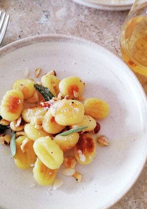 焦がしバターとセージのニョッキ-レシピのメイン写真