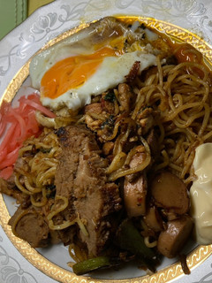 ガッツリ 牛肉とエリンギの焼きそば-レシピのメイン写真