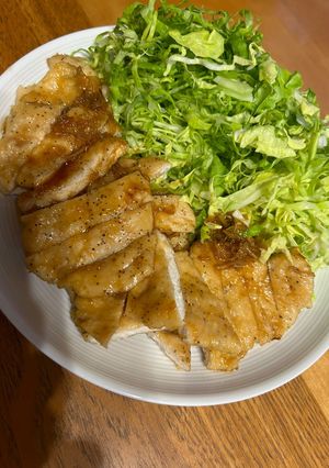 鶏ササミの生姜焼き-レシピのメイン写真