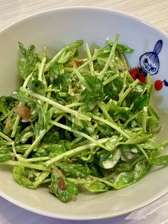 無限に食べたい!豆苗サラダ-レシピのメイン写真