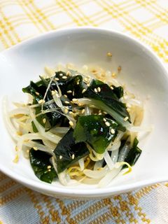 もやしとわかめのナムル-レシピのメイン写真