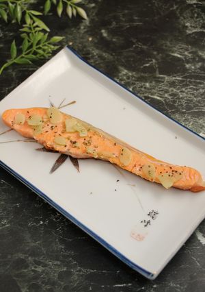 簡単！銀鮭のピリ辛にんにく風味-レシピのメイン写真