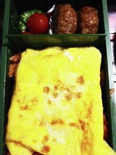 残りごはんでオムライス弁当-レシピのメイン写真