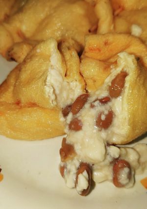 親子豆腐の油揚げ揚げ包み-レシピのメイン写真