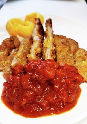ミラノ風カツレツの衣がカ〜ル♪-レシピのメイン写真