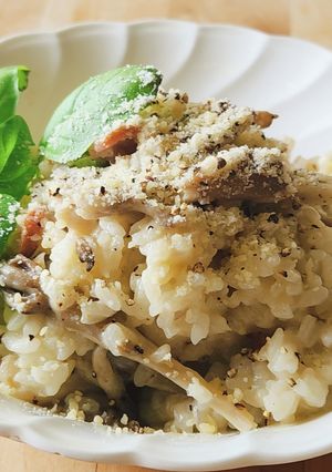 残りご飯活用☆イタ飯ランチ☆高級リゾット-レシピのメイン写真