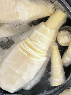 水だけ!掘り立てタケノコの茹で方-レシピのメイン写真