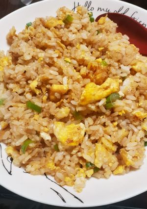 調味料2つの簡単チャーハン-レシピのメイン写真