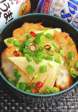 たけのことれんこん天のこれうまサッと煮-レシピのメイン写真