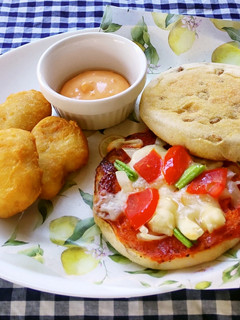 ピザバーガー♪-レシピのメイン写真