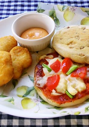 ピザバーガー♪-レシピのメイン写真
