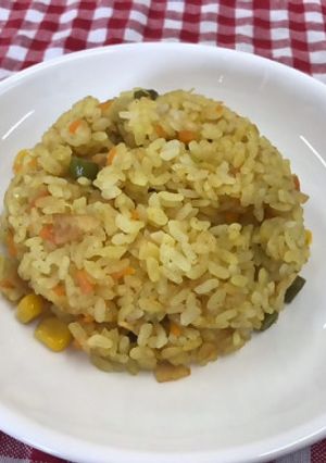 ♦１品で栄養満点♦カレーピラフ-レシピのメイン写真