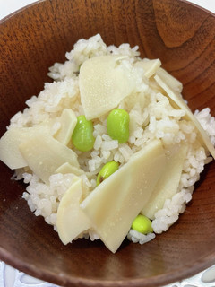 たけのこ枝豆ご飯-レシピのメイン写真