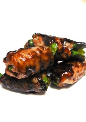 スナップえんどうの肉巻きみそだれソテー-レシピのメイン写真