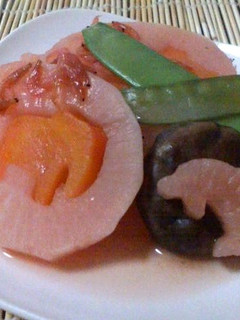 ピンクの大根~煮物~-レシピのメイン写真