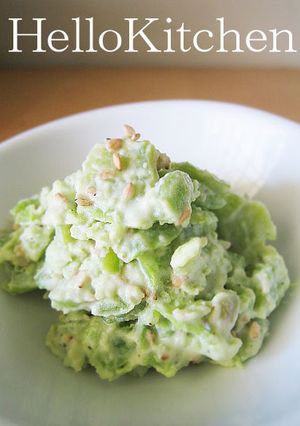 そら豆のクリームチーズ和え-レシピのメイン写真