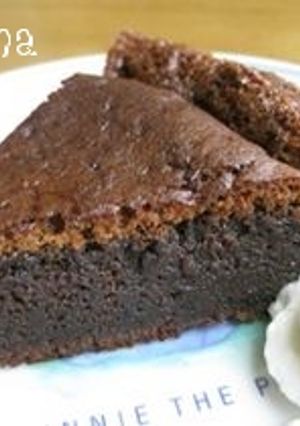 ホットケーキミックスで濃厚ガトーショコラ-レシピのメイン写真