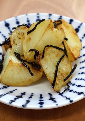じゃがいもの塩ふき昆布炒め-レシピのメイン写真