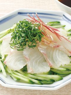 鯛の和風サラダ仕立て-レシピのメイン写真