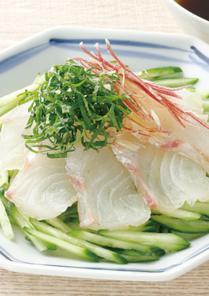 鯛の和風サラダ仕立て-レシピのメイン写真