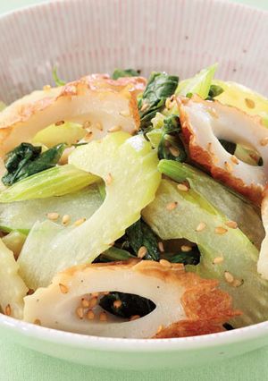 ちくわとセロリのマヨネーズきんぴら-レシピのメイン写真