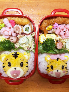 しまじろう・はなちゃんキャラ弁-レシピのメイン写真