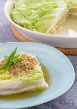 「観音池ポーク」のレンジ重ね蒸し-レシピのメイン写真