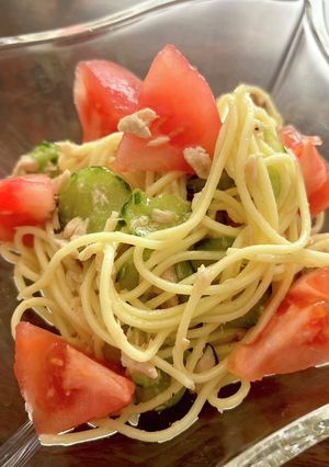さっぱりパスタサラダ-レシピのメイン写真