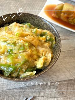 とろっと長ネギたまご丼-レシピのメイン写真