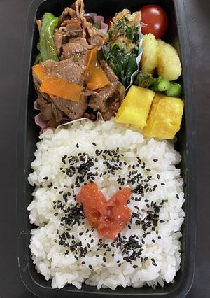 頑張るパパへ102焼肉弁当-レシピのメイン写真