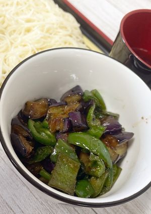 なすピーそうめん-レシピのメイン写真