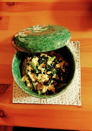 ほうれん草の煎り豆腐-レシピのメイン写真