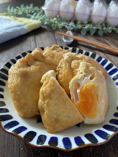 だし染み♪たまご巾着-レシピのメイン写真