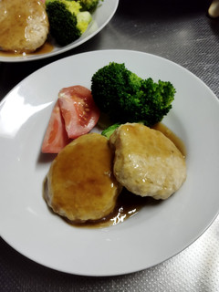 つくねハンバーグ-レシピのメイン写真
