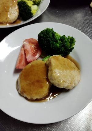 つくねハンバーグ-レシピのメイン写真