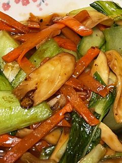 チンゲン菜とエリンギの中華炒め-レシピのメイン写真