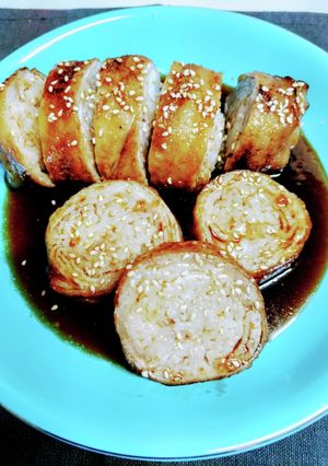 肉巻きご飯-レシピのメイン写真