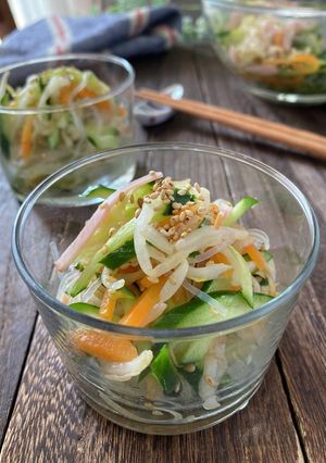 冷凍もやしで♪もやし中華春雨サラダ-レシピのメイン写真