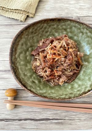 煮るだけ簡単♪牛肉とえのきのしぐれ煮-レシピのメイン写真