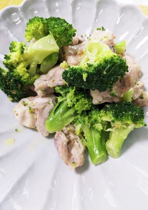 ブロッコリーと鶏もも肉のマスタードサラダ-レシピのメイン写真