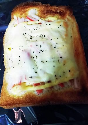 カニカマトースト-レシピのメイン写真