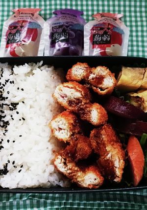 ササミカツ弁当(4.17)-レシピのメイン写真