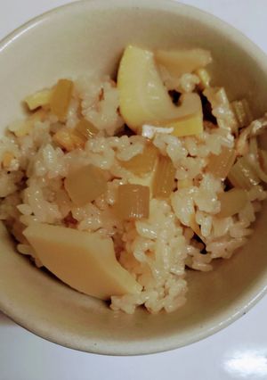 筍とふきの炊き込みご飯-レシピのメイン写真