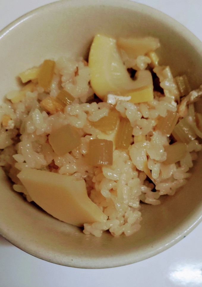 筍とふきの炊き込みご飯-レシピのメイン写真