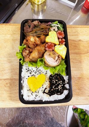 4.17パパちゃんお弁当-レシピのメイン写真